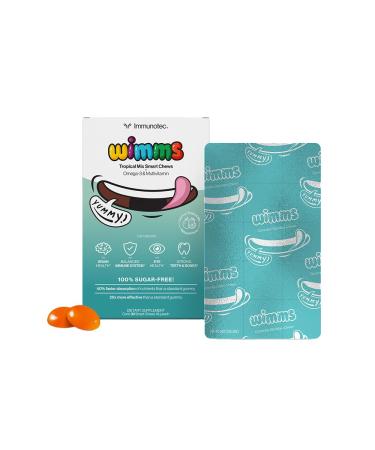 Immunotec Wimms Smart Chews: Brain-Boosting Omega-3 & Multivitamins for Kids