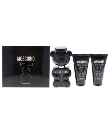 Moschino Moschino Toy Boy Men 1.7oz EDP Spray 1.7oz Bath and Shower Gel 1.7oz After Shave Balm 3 Pc Gift Set