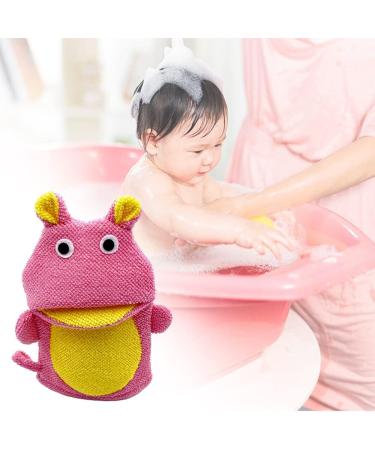 Kids Cute Animal Bath Sponge Glove Mitt for Toddler Bath and Shower - Buy Online on GoSupps.com