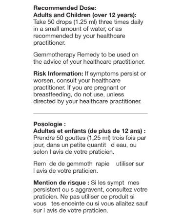 UNDA Gemmo Therapy - Olea Europaea - Olive Young Shoot Extract - 125 ml Liquid - Buy Online on GoSupps.com
