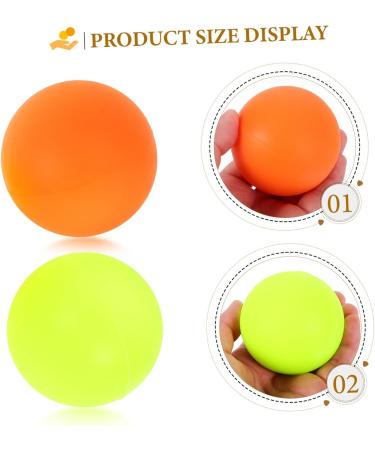 Ultechnovo Foot Massager - 2 Lacrosse Balls Myofascial Release Mobility Massager | Fascia Ball for Deep Tissue Massage - 6.30x6.30cm Red - International Shipping Available - Buy Online on GoSupps.com