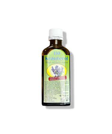 110 Herbal Oil - 100% Natural Vitalizing Formula for Body & Mind | Massage Body Care & Fragrance Mediation - Buy Online on GoSupps.com
