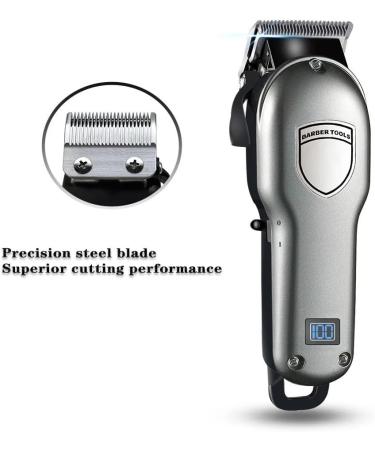 Pro Hair Clipper - Adjustable Professional Hair Trimmer USB Rechargeable Li-ion Battery Barber Clipper for Men | H8580c - Buy Online on GoSupps.com
