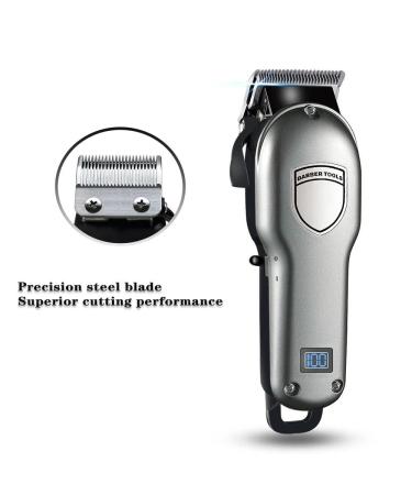Professional Hair Clippers for Men - Adjustable USB Rechargeable Hair Trimmer - Y8580C Barber Clipper - Buy Online on GoSupps.com