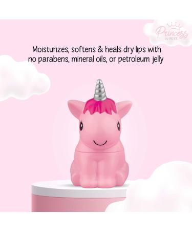 RENEE Princess Snowball Lip Balm, Pink, 0.10 oz, Shea Butter and Vitamin E Enriched - Buy Online on GoSupps.com