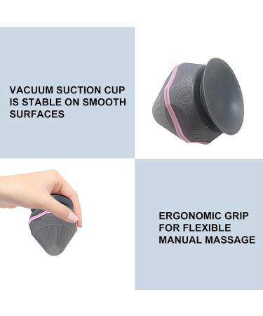 Zsmjaer Trigger Point Presser Massager - Fascia Ball with Suction Cups for Muscle Pain Relief | Back Neck Arms & Shoulders Massage Device (Pink) - International Shipping Available - Buy Online on GoSupps.com