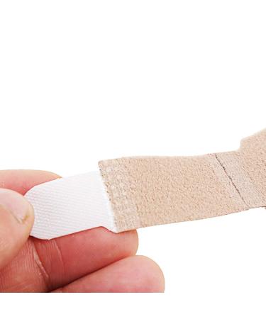 L Size 12 Pieces Toe Wraps & Splints Set for Broken and Hammer Toe Relief | Cushioned Bandages with Toe Separators for Corrective Support - Buy Online on GoSupps.com