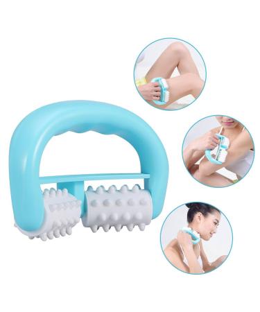 Roller Massager Brush - Handheld Anti-Cellulite & Pain Relief Trigger Massage Stick for Bath & Sports | International Shipping Available - Buy Online on GoSupps.com