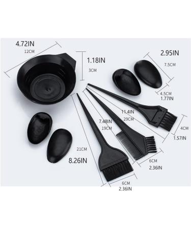 IOIUSKKU Hair Dye Brush Bowl - Professional Home Coloring Tool - Buy Online on GoSupps.com