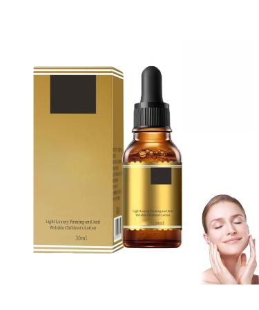 S rum visage luxueux raffermissant et rajeunissant. Raffermit repulpe raffermit et hydrate. Convient tous les types de peau. 1pcs