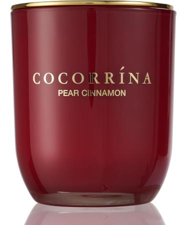 Cocorr na Pear Cinnamon Candle - Natural Soy Fragrance 22-Hour Burn Time 180g - Perfect Christmas Gift - Buy Online on GoSupps.com