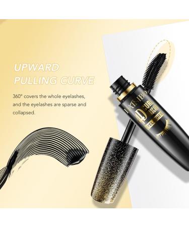 Mascara Mascara pour cils de maquillage volumineux Mascara en fer friser 3D solide sans caillage sans bavures sans agglom ration lavable(1PCS) - Buy Online on GoSupps.com