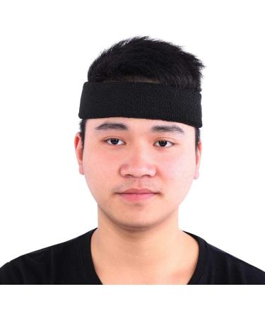 Unisex Elastic Sport Headband - Non-Slip Moisture Wicking Athletic Wear for Yoga Riding & Basketball - International Shipping Available - Buy Online on GoSupps.com