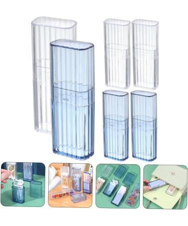 Coheali 24 STK Toncher Bock Stoper - Makeup Pad & Cotton Swab Organizer Container - Travel-Friendly 4 Color Mini Set - Buy Online on GoSupps.com