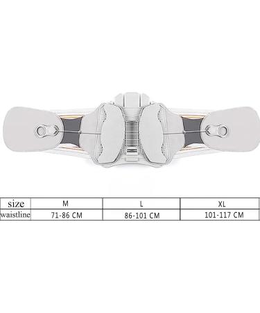 Forve Lumbar Support Belt - 26 Bionic Traction 360 3D Support & Integrated Cord Strain for Sciatica & Herniated Disc - XL Size - Buy Online on GoSupps.com