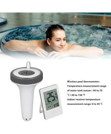 Uadme Wireless Pool Thermometer - Waterproof Digital LCD Display with 0.1 Accuracy | International Shipping Available - Buy Online on GoSupps.com