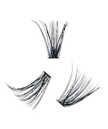LAUBESS - Cluster Lashes 240pcs 40D DIY Eyelash Extension D Curl Long Individual Lashes Mixed Tray Faux Mink Lash Clusters Extensions 0.07 0.10 Black - 40D-0.07D-9-16mm - Buy Online on GoSupps.com