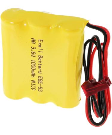 Buy (2-Pack) 3.6V 1000mAh Emergency Light Battery - Compatible with Cooper LPX70RWH ANIC0553 & More | International Shipping - Buy Online on GoSupps.com
