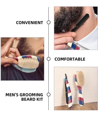 NOLITOY Men's Shaving Kit - Premium Razor Brush & Tools for a Perfect Shave | International Shipping Available - Buy Online on GoSupps.com