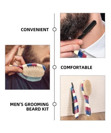 NOLITOY Men's Shaving Kit - Premium Razor Brush & Tools for a Perfect Shave - International Shipping Available - Buy Online on GoSupps.com