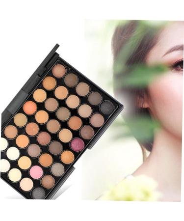 DOITOOL 2pcs 40 Multicolor Shadow Girls Cosmetic Colors Ladies Eyeshadow Smoky Makeup Pallet Lustre Matte - Buy Online on GoSupps.com