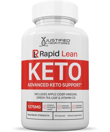 Rapid Lean Keto ACV Extreme Pills 1675MG Keto Support Blend Capsule Alternative to Keto ACV Gummies Formulated with Apple Cider Vinegar Extra Virgin Olive Oil Powder Green Tea Leaf 60 Capsules  - Buy Online on GoSupps.com