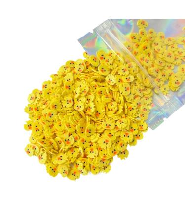 Chick Polymer Clay Slices, Easter zLAET Fake Sprinkles, Clay Slices for Nail Art and Slime