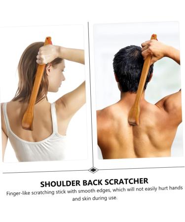 Tovinanna 2-Piece Fragrant Wooden Massager Tool Set - Back Scraper & Scratchers for Itching Relief & Relaxation | Ideal Massage Device - Buy Online on GoSupps.com