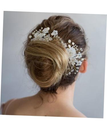 FRCOLOR Wedding Hair Comb for Bridal Crystal Hair Bridal Hair Wedding Hair twist European and Bridal Hair Comb - Buy Online on GoSupps.com