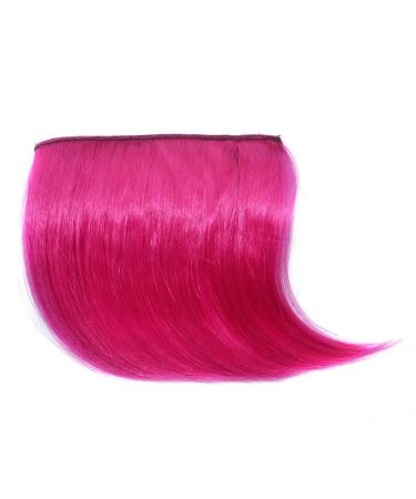 Buy Battnot Dutt Hair Part Clip-in Fringe Extension for Women - Hot Pink (10x14cm) - High Temperature Fiber Soft Wigs - Buy Online on GoSupps.com