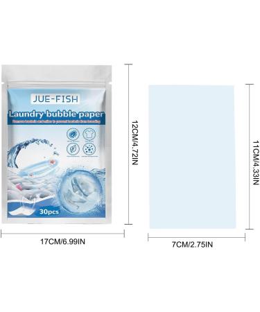 Laundry Sheets Detergent Pods with Refreshing Fragrance - Portable Laundry Supplies for Home Dorm Travel Vacation Camping Generic - Buy Online on GoSupps.com