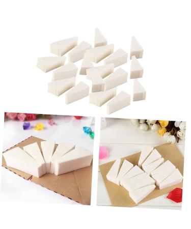 FRCOLOR 120 Pcs Manicure Sponge Makeup Foam Applicator - Nail Art & Foundation Blending - Beauty Puff Wedges for Flawless Makeup Finish | Shop Internationally - Buy Online on GoSupps.com