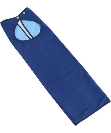 Supvox Double Layer Waterproof Bibs & Eating Apron for Seniors Adults & Kids - Washable Dining Protection (Dark Blue) - Buy Online on GoSupps.com