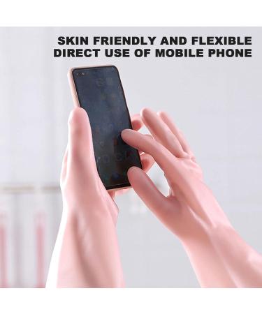 Cleaning Gloves Professional PVC Dish Gloves Reusable | Long Cuff Plush Lining Household Cleaning Gloves Shuying - Buy Online on GoSupps.com