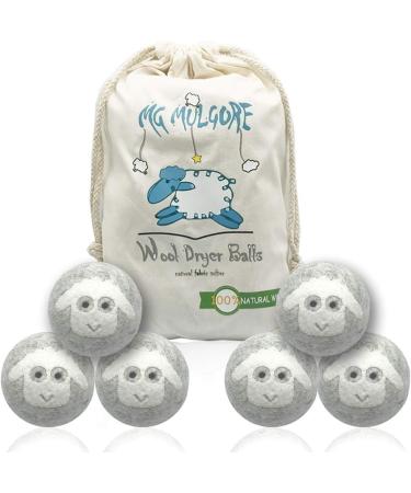 Wool Drying Ball 3 inches XL 100% New Zealand Wool Organic Reusable Natural Fabric Softener Low Allergy Infant Safety - Buy Online on GoSupps.com