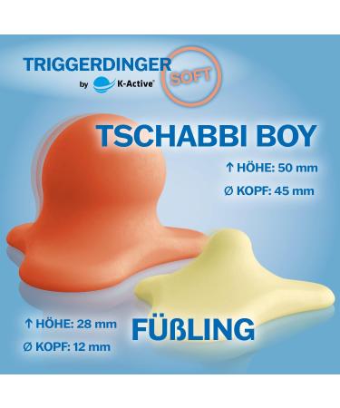 Triggerdinger by K-Active Comfy Set | Soft Trigger Point Pressing Massage Device for Self-Treatment | Relieve Tension Effortlessly - Buy Online on GoSupps.com