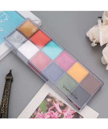 12 Colors Waterproof Body Paint - Sweatproof Makeup for Halloween & Birthday Parties - DIY Face Graffiti Color - Buy Online on GoSupps.com