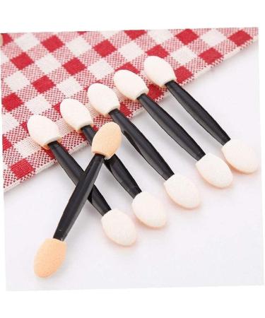 50 Pack Eyeshadow Brushes Dual Sided Eyeshadow Brush Sponge Tipped Oval Makeup Applicator Makeup Brush Makeup and Care Professional Design - Buy Online on GoSupps.com