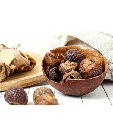 Organic AnNafi Reetha Soap Nuts | Natural Hair Care & Growth | Eco-Friendly Laundry Detergent | Aritha/Kunkudukaialu | 100g - Buy Online on GoSupps.com