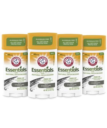 Arm & Hammer Essentials Charcoal Deodorant 4-Pack