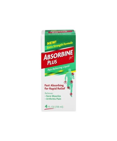 Absorbine Jr. Plus Pain Relieving Liquid 4 oz 5pk
