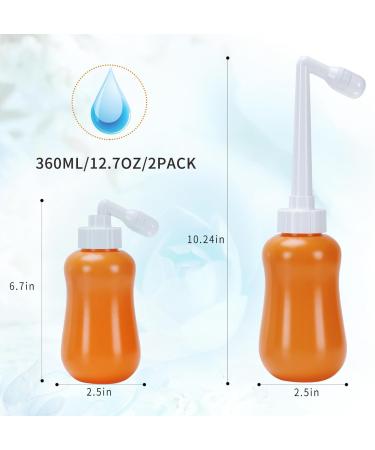 Peri Bottle for Postpartum Care | Essential Feminine Care | Orange Color - Shop Internationally - Buy Online on GoSupps.com