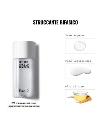 Buy Face D Two Phase Make-Up Remover 125ml Gentle Cleansing for All Skin Types | Fast International Shipping - Buy Online on GoSupps.com