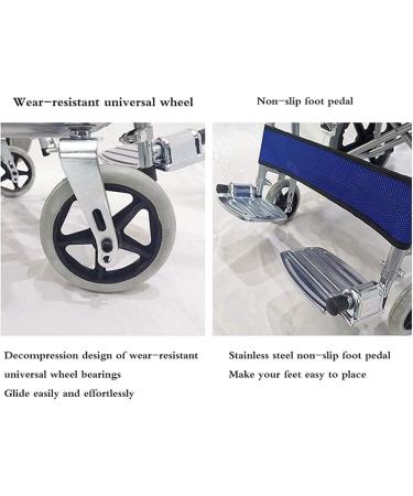 Wheelchair for Outdoor Folding Wheelchairs Lightweight Self Propelled Transport Wheelchair Foldable Sport Wheelchairs Footrest Wheel Chair(Black) - Buy Online on GoSupps.com