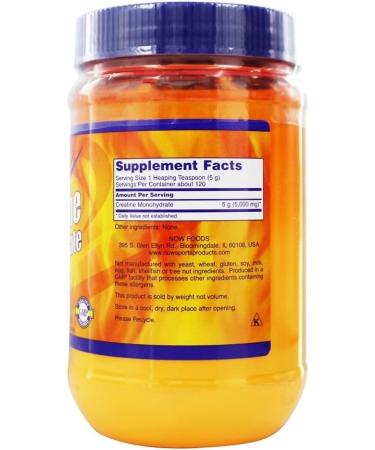 Creatine Monohydrate Powder 21.2 oz - Pure Unflavored Premium Quality for Muscle Gain and Performance - Fast International Shipping - Buy Online on GoSupps.com