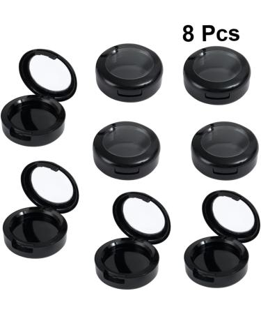 FOMIYES 24 Pcs Travel Cosmetic Containers Makeup Empty Plate Travel Eyeshadow Case Eye Shadow Dispenser Mini 3.8*3.8cmx3pcs Blackx3pcs - Buy Online on GoSupps.com