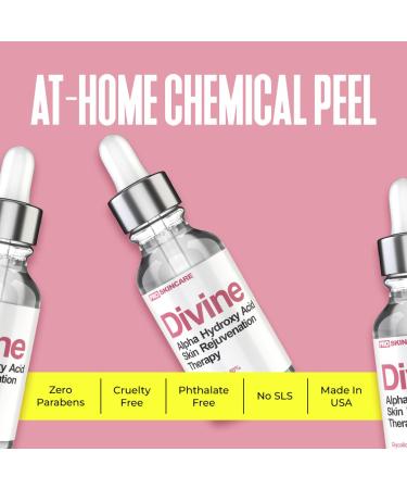 Glycolic Acid Peel 40% Professional Chemical Peel for Face for Acne Scars Collagen Boost Wrinkles Fine Lines - Alpha Hydroxy Acid Liquid Exfoliant for Face Peel Mask for Men & Women 1 Fl Oz (Pack of 1) - Buy Online on GoSupps.com