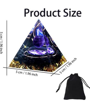 Ogan Chakra Moonstone Crystal Pyramid Energy Tower - Color A - Buy Online on GoSupps.com