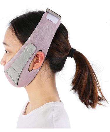 Anggrek Face Double Chin Reducer Belt - Slimming Strap for V-Shaped Contour Anti-Wrinkle & Sagging Care (Pink) - International Shipping Available - Buy Online on GoSupps.com