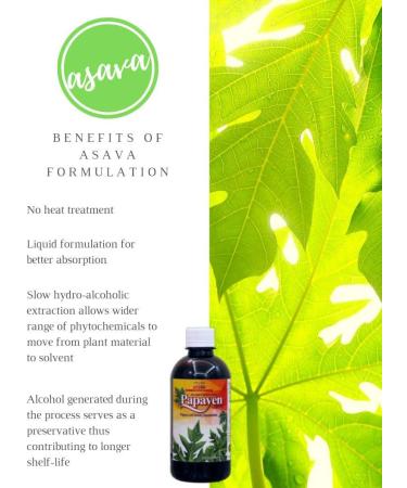 Papayen Liquid Papaya Leaf Extract Fermented Papaya Leaf Extract Liquid Supplement - 11.83 fl oz Helps Maintain Normal Platelet in Healthy Individuals - Buy Online on GoSupps.com
